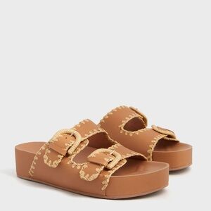 Marc Fisher Tan Sandals